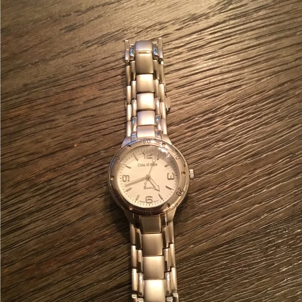 Silver Stainless Steel Watch